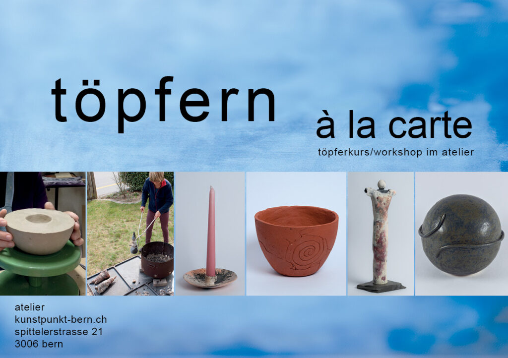 Flyer Töpfern a la carte 2025